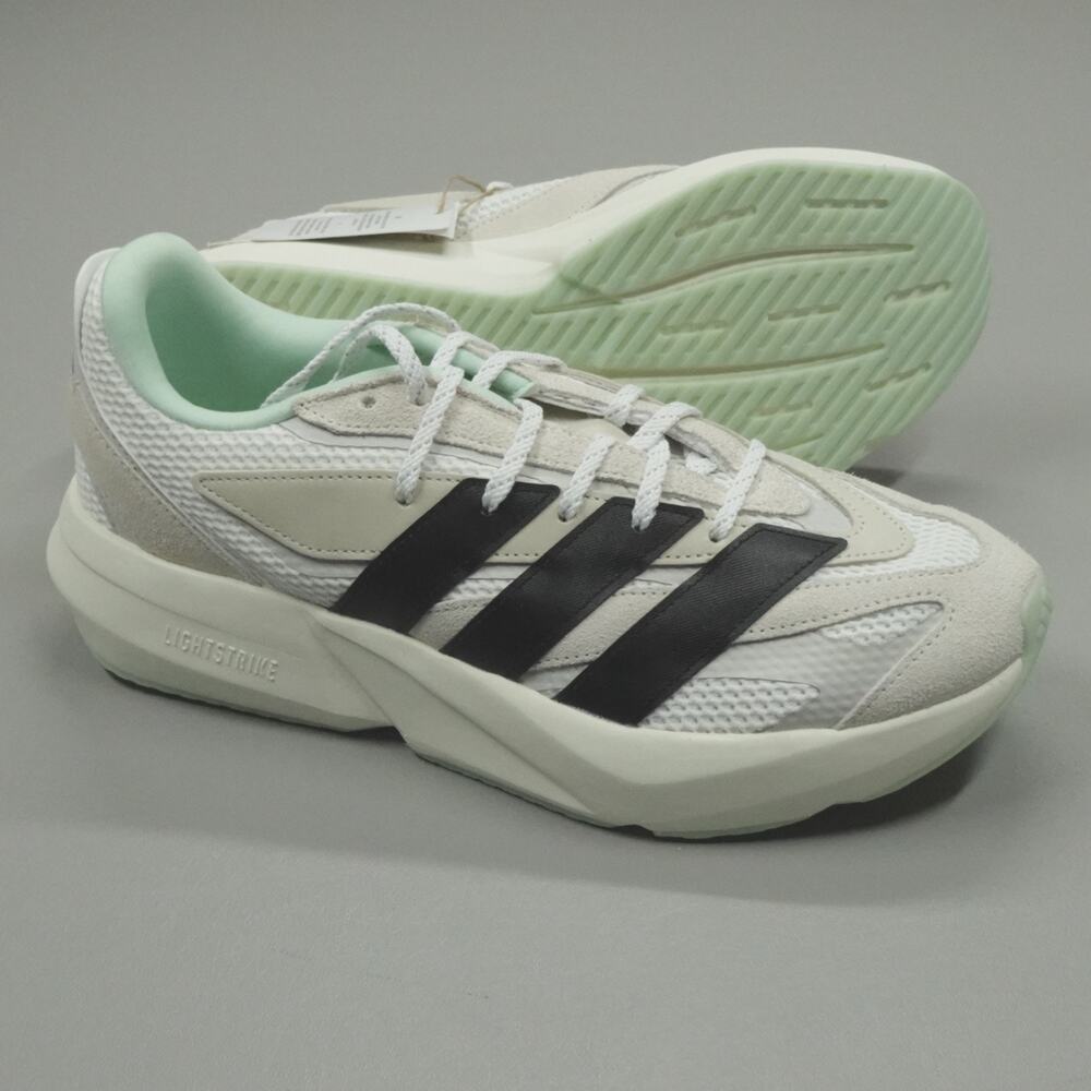 adidas Lightblaze Mercedes-AMG F1 Shoes Men's Size 10 Off White Frozen Green